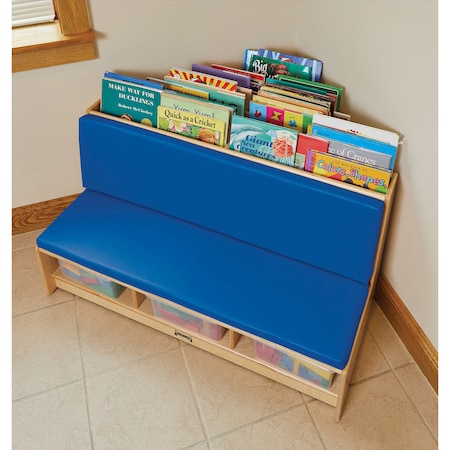 Jonti-Craft Corner Literacy Nook, Blue 53430JC